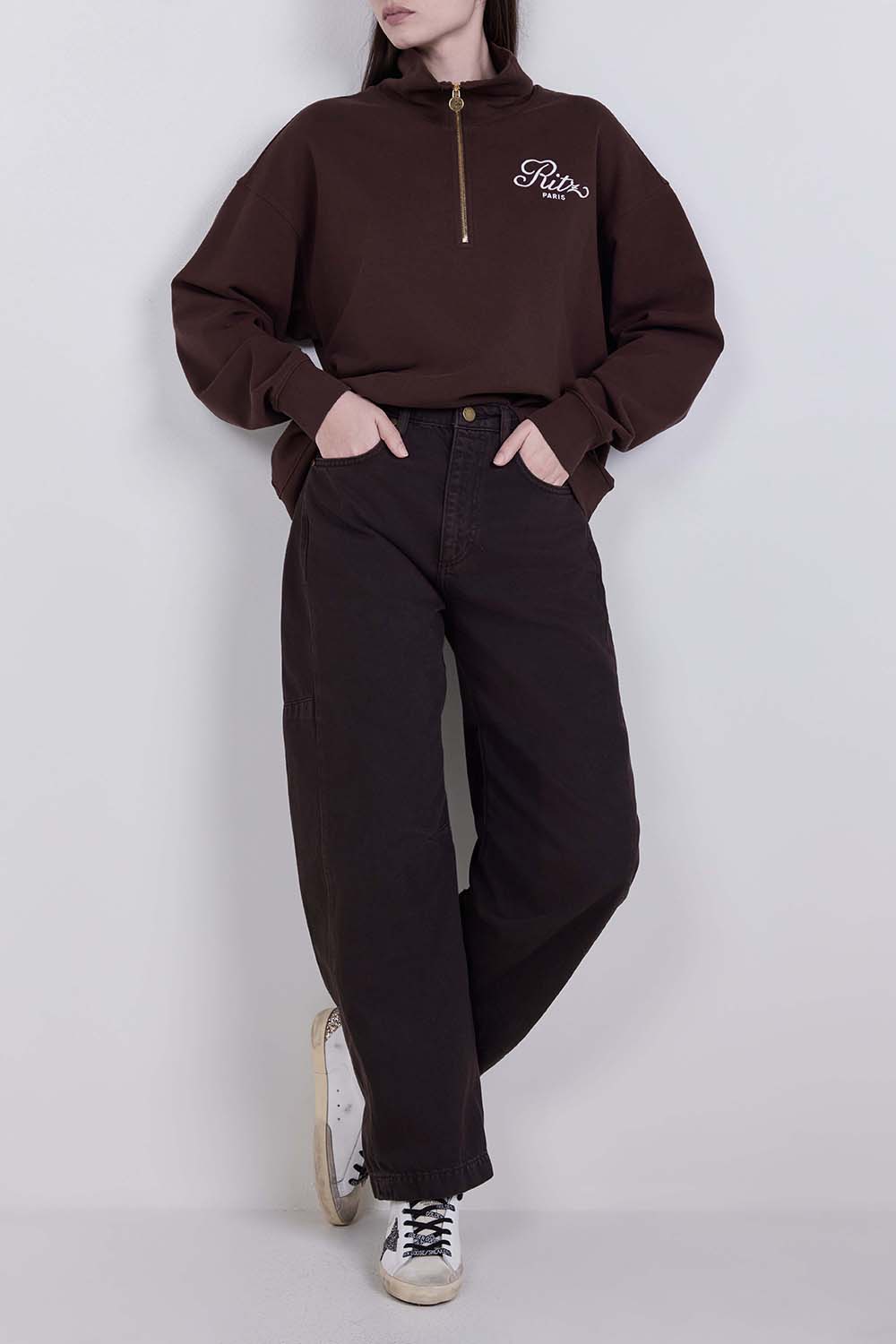 סווטשירט חצי־רוכסן ריטץ' X פריים